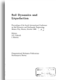 Soil Dynamics and Liquefaction. Eds. A. S. Cakmak and I. Herrera, Computational Mechanics Publications Southampton, Boston 1989. 